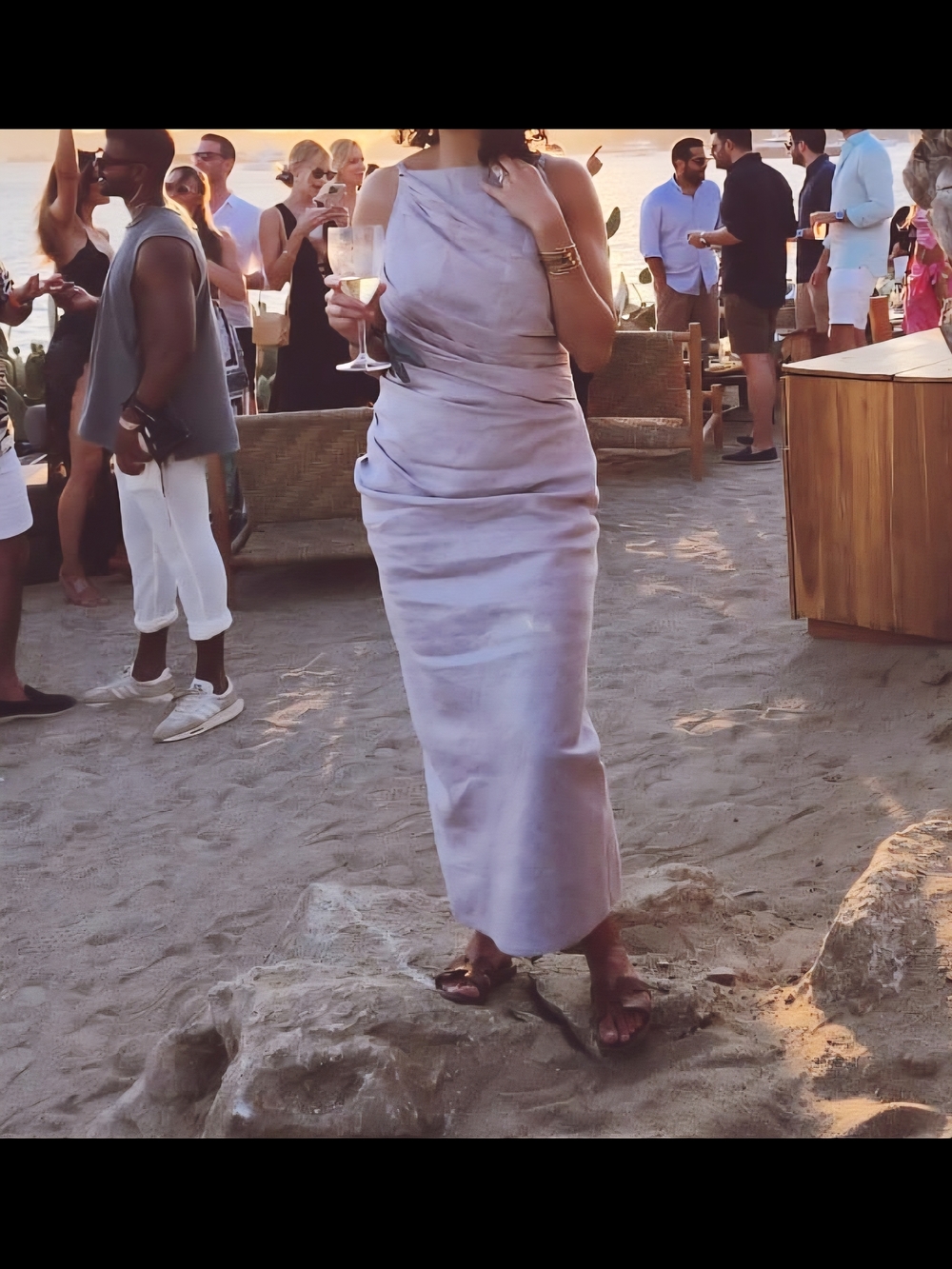 Jacquemus Lavender Maxi Dress